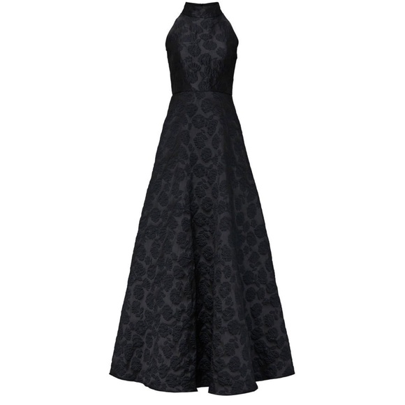 ML Monique Lhuillier Dresses & Skirts - ISO Monique Lhuillier High Neck Jacquard Gown